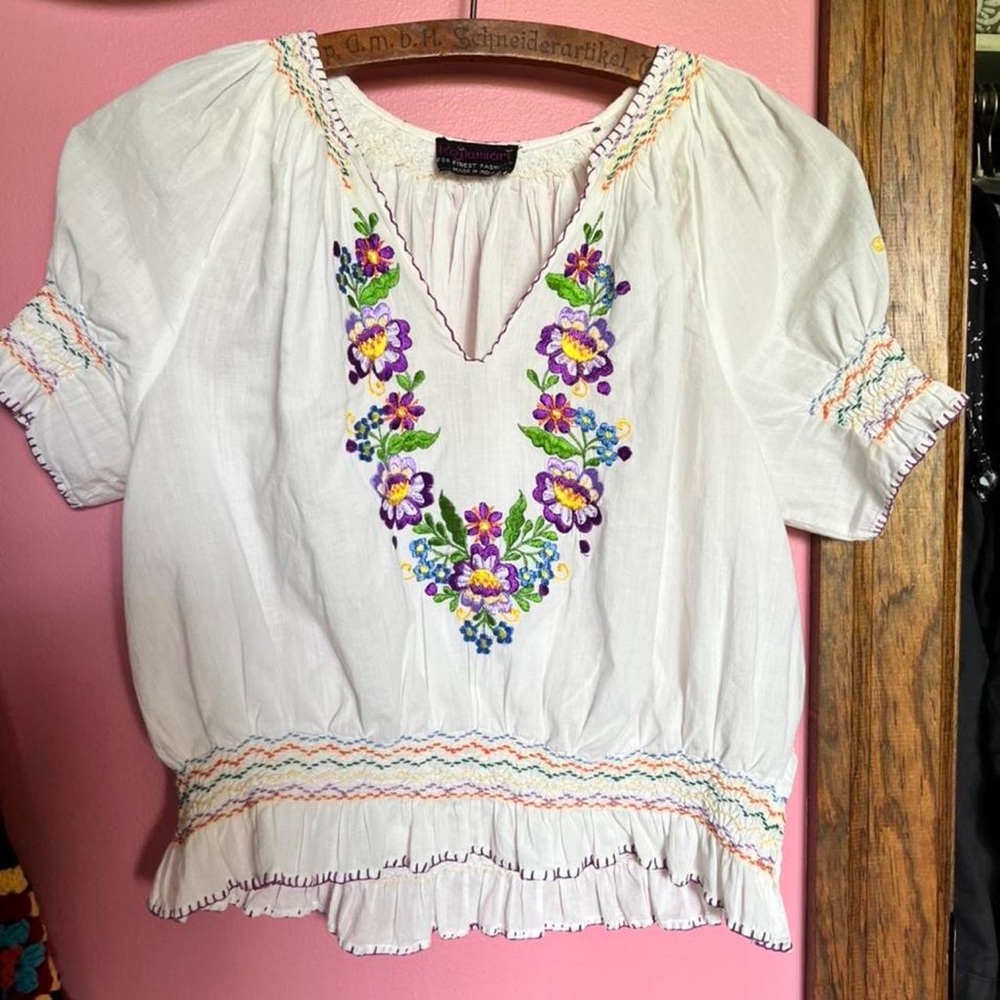 Beautiful 70s penny lane blouse best for size xs/s